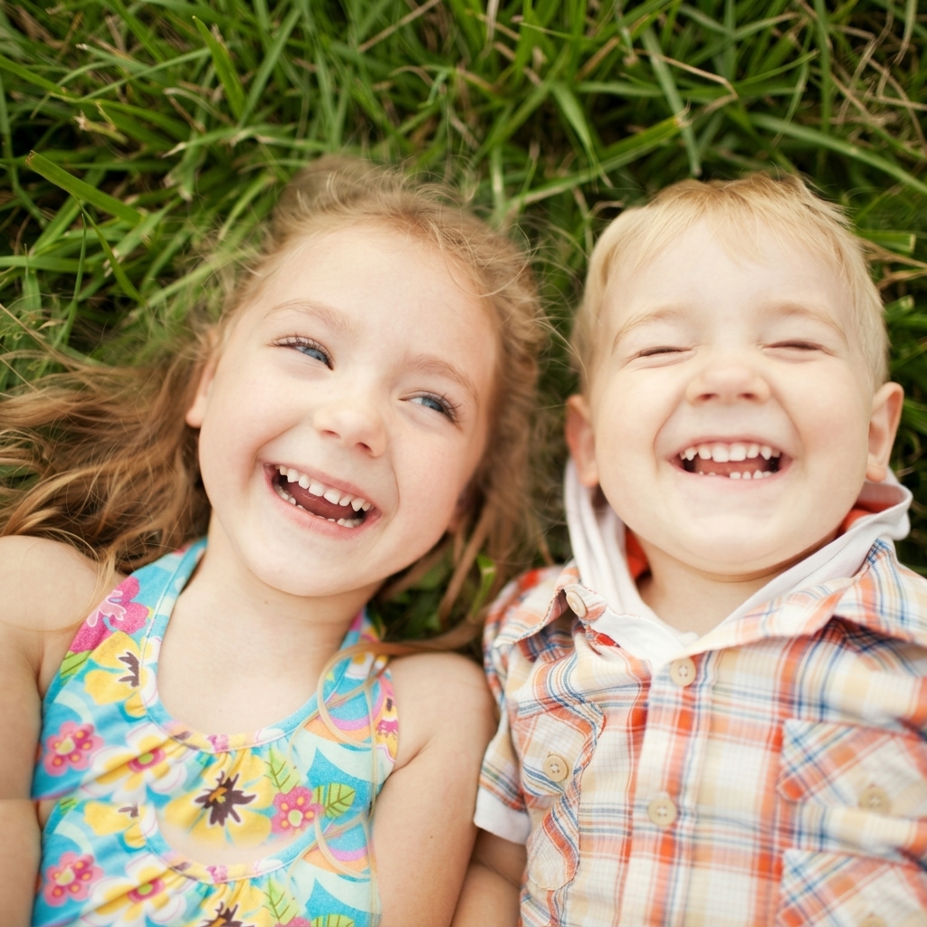 Smiling child after a comfortable, fear-free first filling