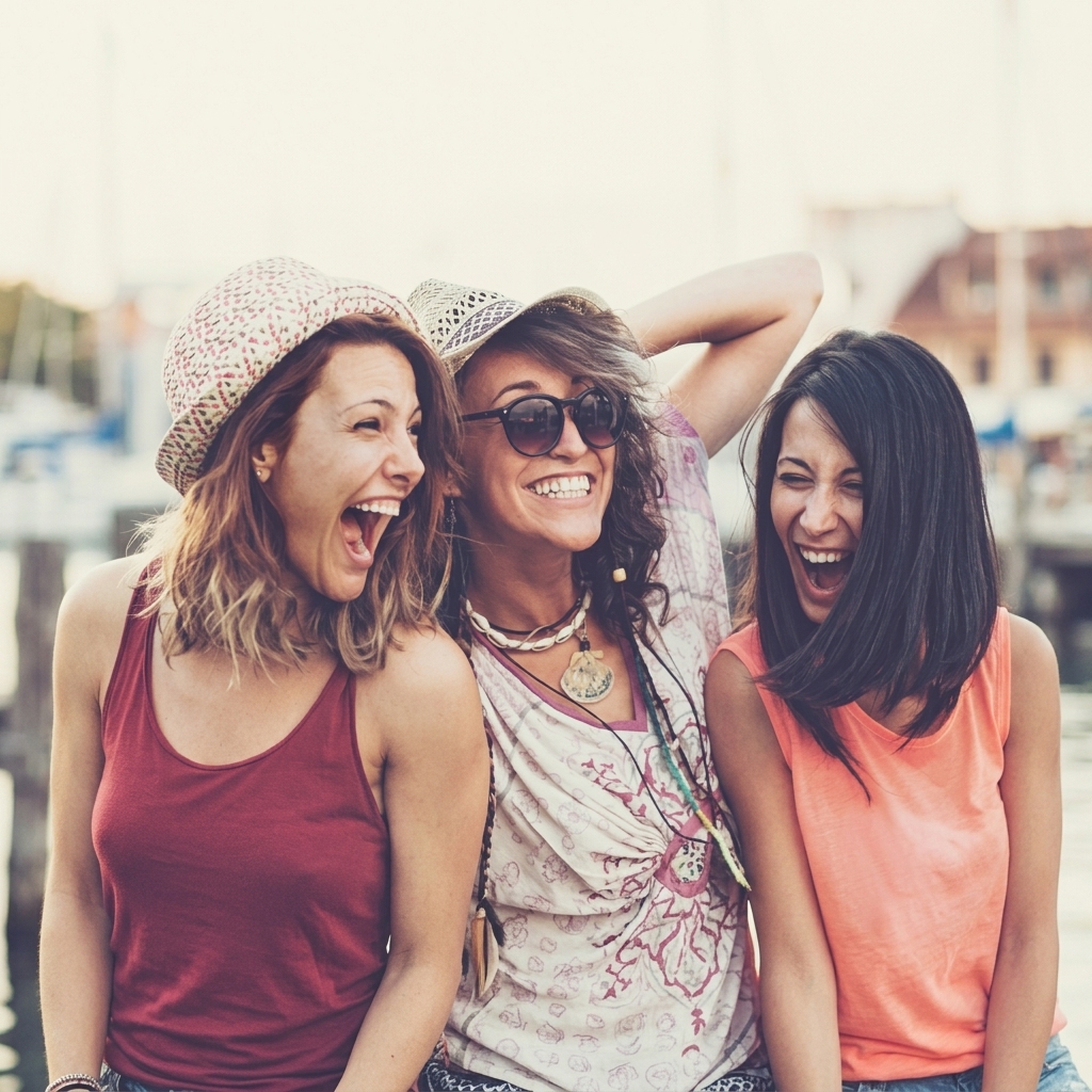 Young woman with a clean, bright smile after a professional dental cleaning